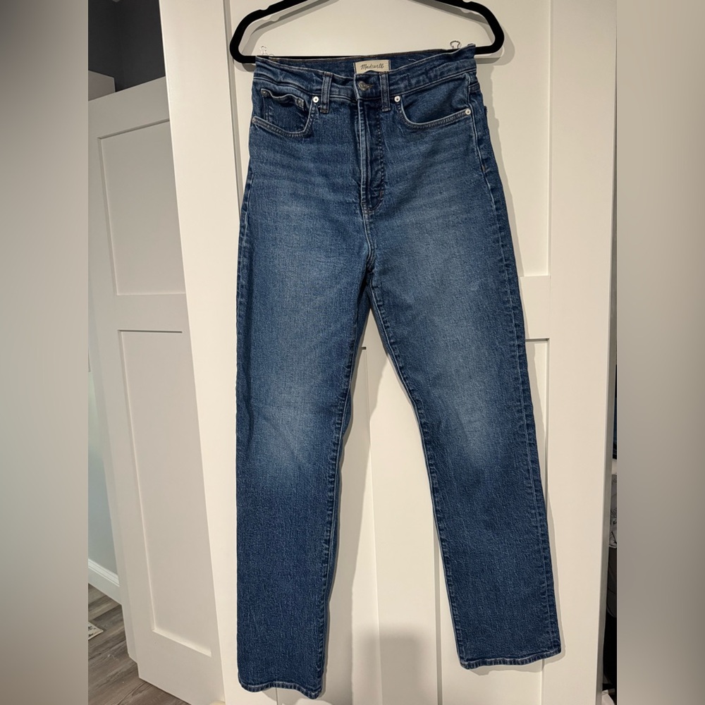 Madewell Women's Straight Leg Jeans - Blue
